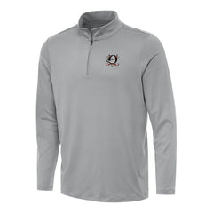 Anaheim Ducks Antigua Reprocess Quarter-Zip Top - Gray | US 202234077