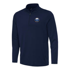 Buffalo Sabres Antigua Reprocess Quarter-Zip Top - Navy | US 202234084