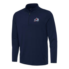 Colorado Avalanche Antigua Reprocess Quarter-Zip Top - Navy | US 202234104