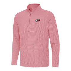 Carolina Hurricanes Antigua Twine Quarter-Zip Top - Red | US 202234663