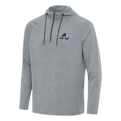 Colorado Avalanche Antigua Spikes Quarter-Zip Hoodie - Heather Gray | US 202234814