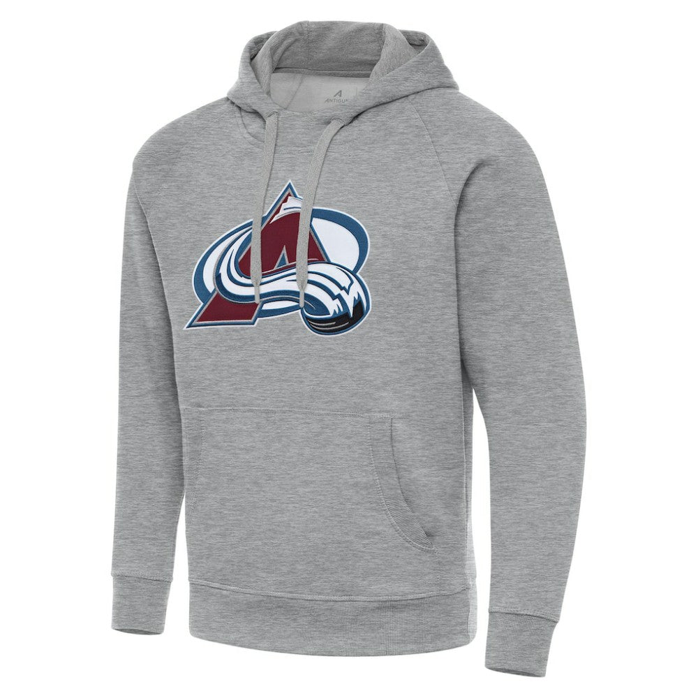Colorado Avalanche Antigua Big & Tall Victory Pullover Hoodie - Heather Gray | US 202235046