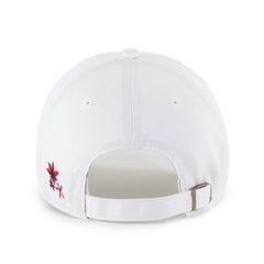 Boston Red Sox '47 Women's Flower Power Clean Up Adjustable Hat - White Hats