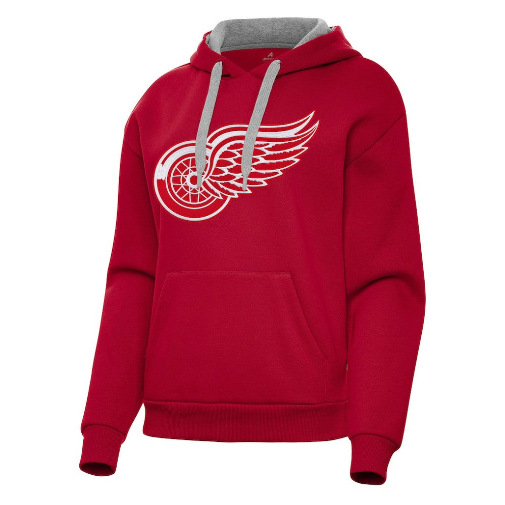 Detroit Red Wings Antigua Women's Victory Pullover Hoodie - Red | US 202235595