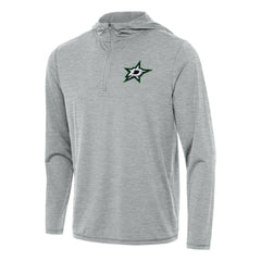 Dallas Stars Antigua Tidy Quarter-Zip Hoodie - Heather Gray | US 202235822