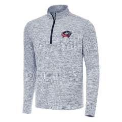 Columbus Blue Jackets Antigua Cause Quarter-Zip Top - Navy | US 202235837
