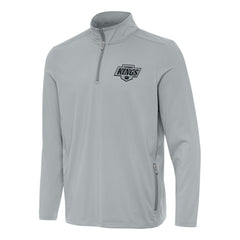 Los Angeles Kings Antigua Perilous Quarter-Zip Sweatshirt - Gray | US 202236196