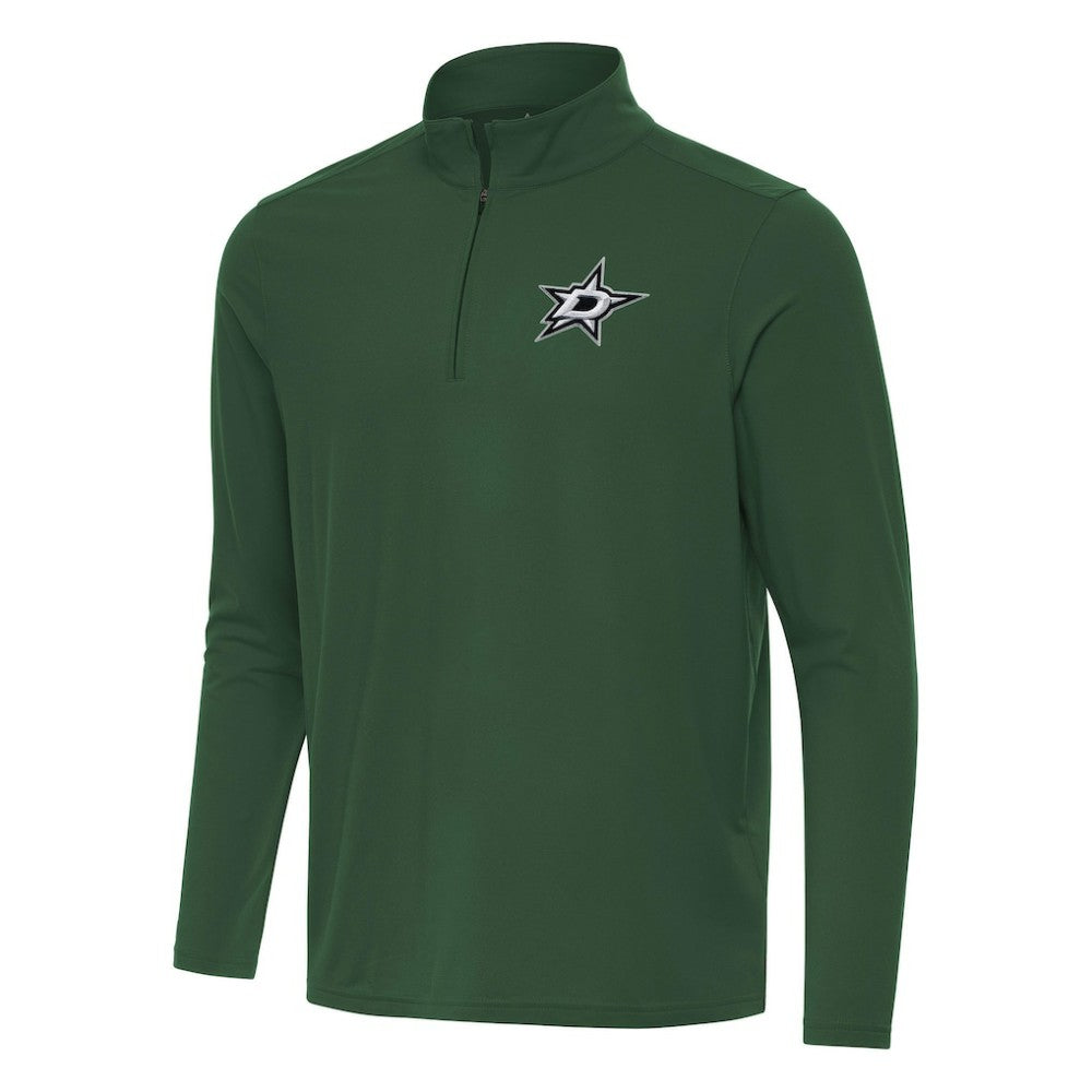 Dallas Stars Antigua Intent Quarter-Zip Top - Hunter Green | US 202236545