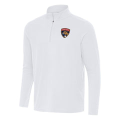 Florida Panthers Antigua Intent Quarter-Zip Top - White | US 202236556