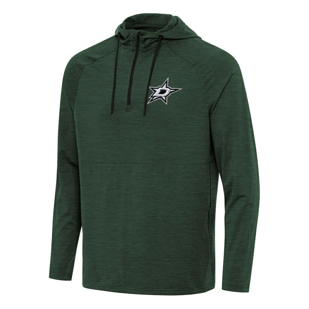 Dallas Stars Antigua Spikes Quarter-Zip Hoodie - Hunter Green | US 202237054