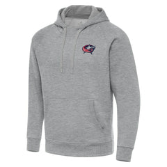 Columbus Blue Jackets Antigua Big & Tall Victory Pullover Hoodie - Heather Gray | US 202237145