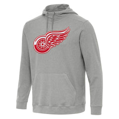 Detroit Red Wings Antigua Cloud Pullover Hoodie - Heather Gray | US 202237204