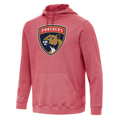 Florida Panthers Antigua Cloud Pullover Hoodie - Heather Red | US 202237210