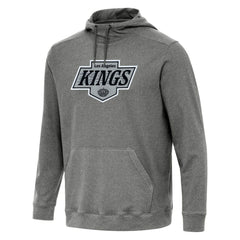 Los Angeles Kings Antigua Cloud Pullover Hoodie - Heather Black | US 202237217