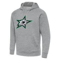 Dallas Stars Antigua Big & Tall Victory Pullover Hoodie - Heather Gray | US 202237281