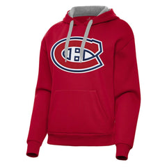 Montreal Canadiens Antigua Women's Victory Pullover Hoodie - Red | US 202253500