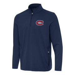 Montreal Canadiens Antigua Perilous Quarter-Zip Sweatshirt - Navy | US 202254072