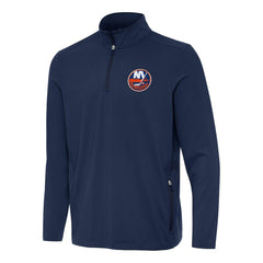 New York Islanders Antigua Perilous Quarter-Zip Sweatshirt - Navy | US 202254083