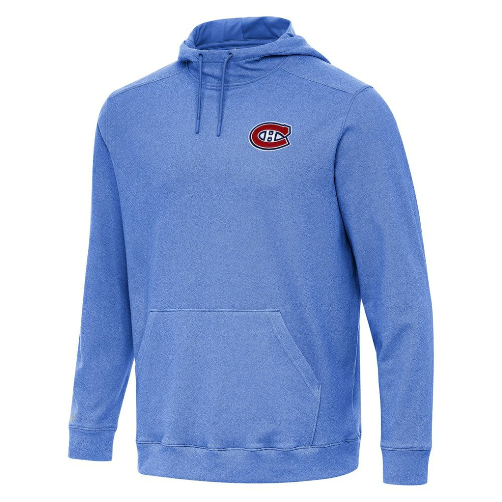 Montreal Canadiens Antigua Cloud Pullover Hoodie - Heather Royal | US 202254484