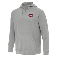 Montreal Canadiens Antigua Cloud Pullover Hoodie - Heather Gray | US 202254490