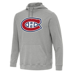Montreal Canadiens Antigua Cloud Pullover Hoodie - Heather Gray | US 202255079