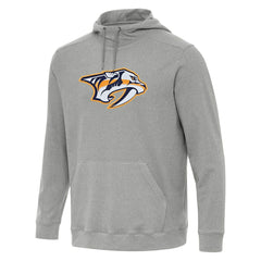 Nashville Predators Antigua Cloud Pullover Hoodie - Heather Gray | US 202255086