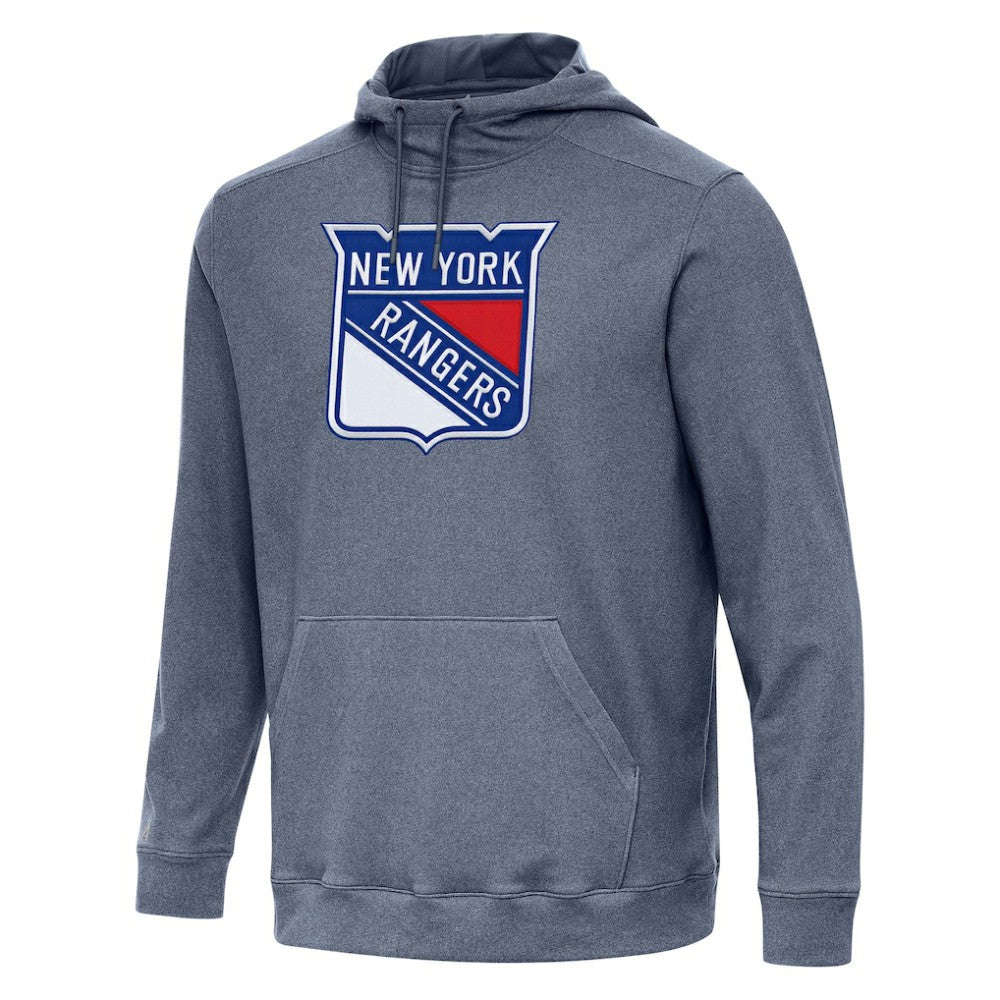 New York Rangers Antigua Cloud Pullover Hoodie - Heather Navy | US 202255092