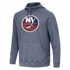 New York Islanders Antigua Cloud Pullover Hoodie - Heather Navy | US 202255107
