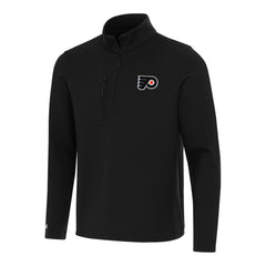 Philadelphia Flyers Antigua Insider Quarter-Zip Top - Black | US 202257098