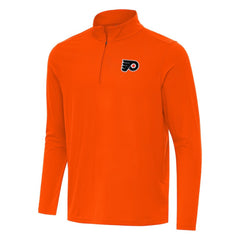 Philadelphia Flyers Antigua Intent Quarter-Zip Top - Orange | US 202257907