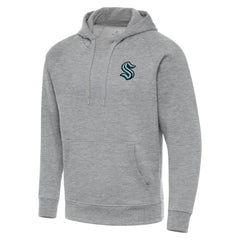 Seattle Kraken Antigua Big & Tall Victory Pullover Hoodie - Heather Gray | US 202258515