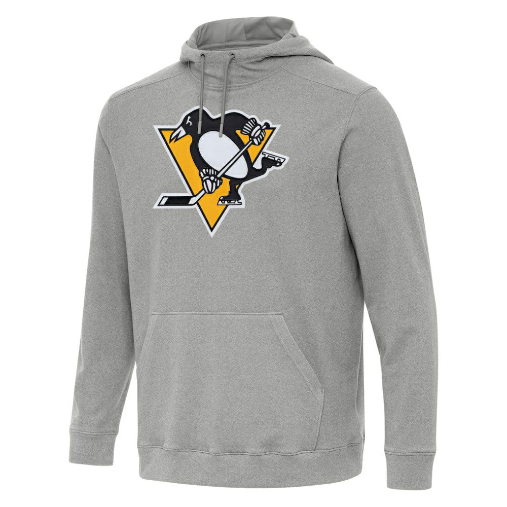 Pittsburgh Penguins Antigua Cloud Pullover Hoodie - Heather Gray | US 202258640