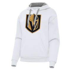 Vegas Golden Knights Antigua Women's Victory Pullover Hoodie - White | US 202258876