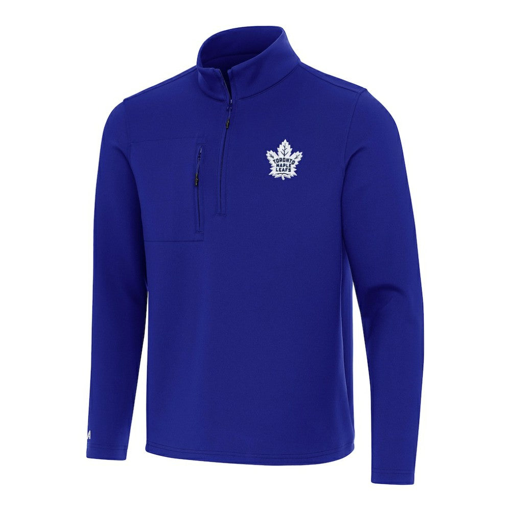 Toronto Maple Leafs Antigua Insider Quarter-Zip Top - Royal | US 202259048