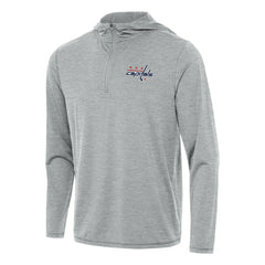 Washington Capitals Antigua Tidy Quarter-Zip Hoodie - Heather Gray | US 202259114