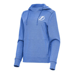 Tampa Bay Lightning Antigua Women's Justice Pullover Hoodie - Heather Royal | US 202259287