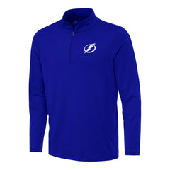 Tampa Bay Lightning Antigua Reprocess Quarter-Zip Top - Royal | US 202259627