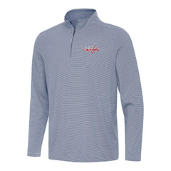 Washington Capitals Antigua Twine Quarter-Zip Top - Navy | US 202260189