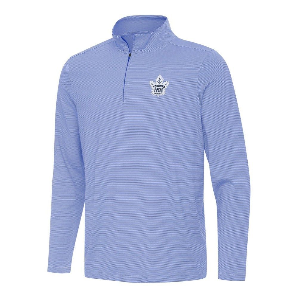 Toronto Maple Leafs Antigua Twine Quarter-Zip Top - Royal | US 202260193