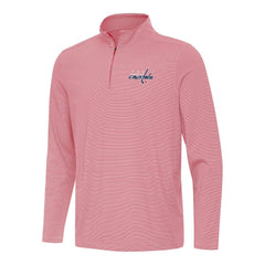 Washington Capitals Antigua Twine Quarter-Zip Top - Red | US 202260199