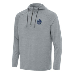 Toronto Maple Leafs Antigua Spikes Quarter-Zip Hoodie - Heather Gray | US 202260337