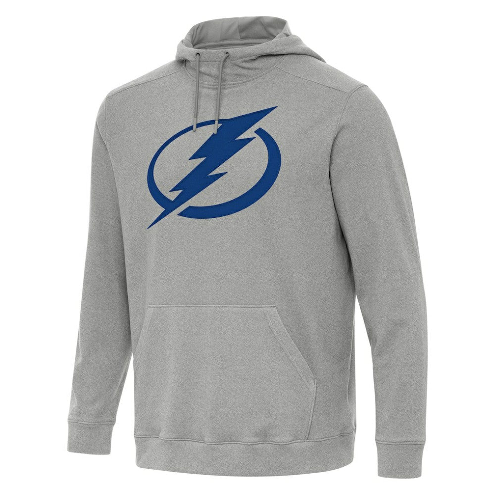 Tampa Bay Lightning Antigua Cloud Pullover Hoodie - Heather Gray | US 202260487