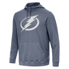 Tampa Bay Lightning Antigua Cloud Pullover Hoodie - Heather Navy | US 202260488