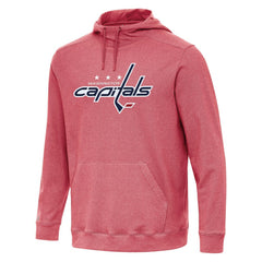 Washington Capitals Antigua Cloud Pullover Hoodie - Heather Red | US 202260499
