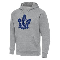 Toronto Maple Leafs Antigua Big & Tall Victory Pullover Hoodie - Heather Gray | US 202260574