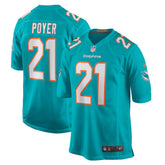 Jordan Poyer Miami Dolphins Game Jersey - Aqua Jerseys