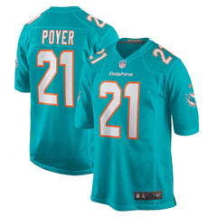 Jordan Poyer Miami Dolphins Game Jersey - Aqua Jerseys