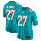 Ethan Bonner Miami Dolphins Game Jersey - Aqua Jerseys