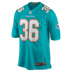 Storm Duck Miami Dolphins Game Jersey - Aqua Jerseys
