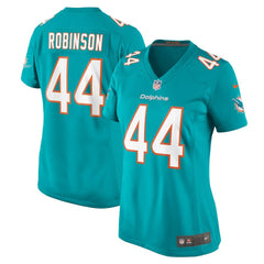 Chop Robinson Miami Dolphins Women's Game Jersey - Aqua Jerseys